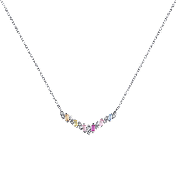 ˇStreet JewelryˇDazzling Rainbow Necklace