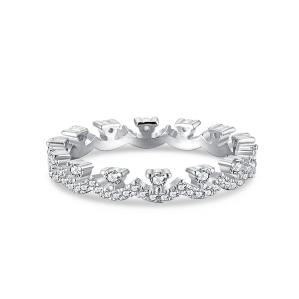 ˇStreet JewelryˇElegant Resplendent Round Shape Party Ring
