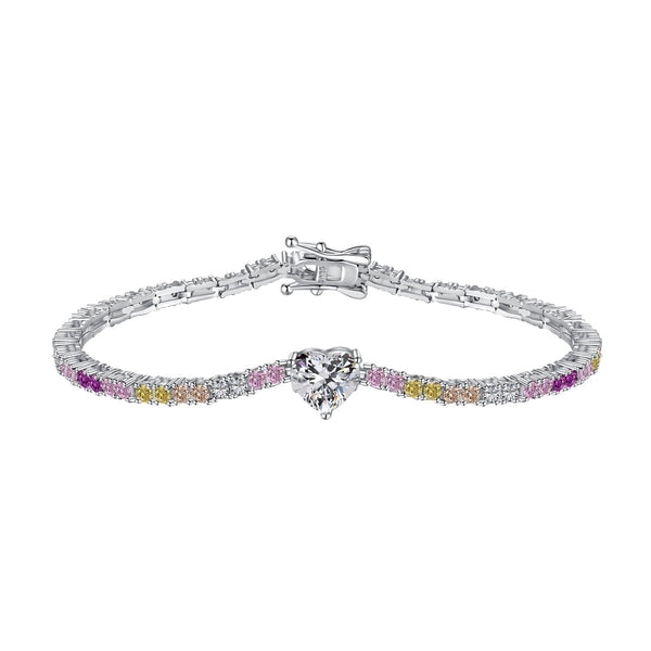 ˇStreet JewelryˇDelicate Romantic Heart Shape Lover Bracelet