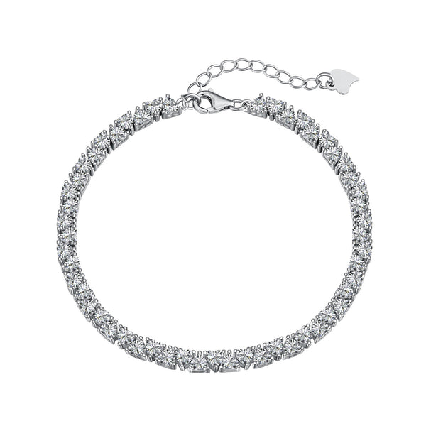 ˇStreet JewelryˇDazzling Romantic Heart Shape Lover Bracelet