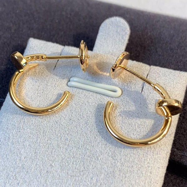 ˇStreet JewelryˇJUSTE EARRINGS PINK GOLD