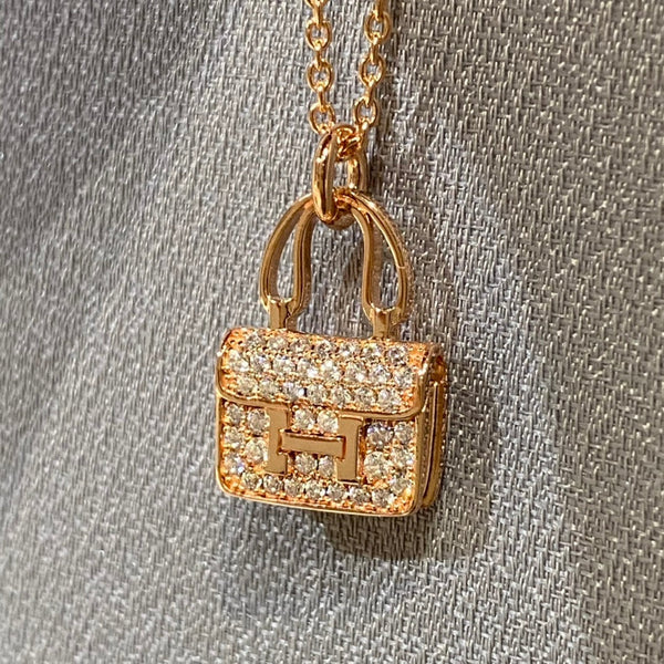 ˇStreet JewelryˇCONSTANCE PEDANT DIAMOND NECKLACE