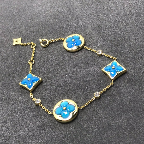 ˇStreet JewelryˇSTAR AND SUN TURQUOISE 4 MOTIFS 3 DIAMONDS