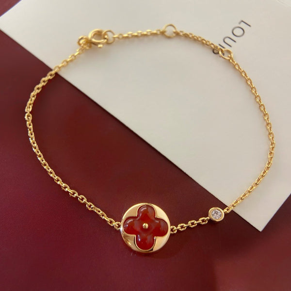 ˇStreet JewelryˇSUN PEDANT CARNELIAN BRACELET