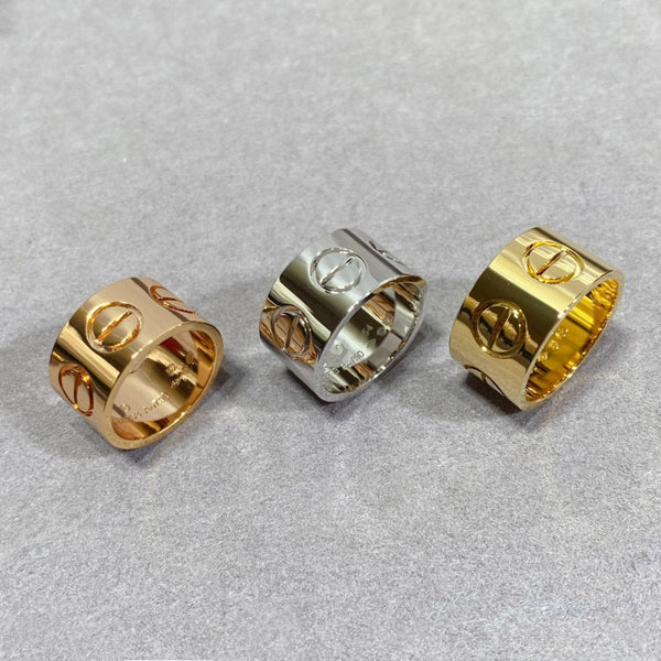 ˇStreet JewelryˇLOVE 11MM LARGE RING