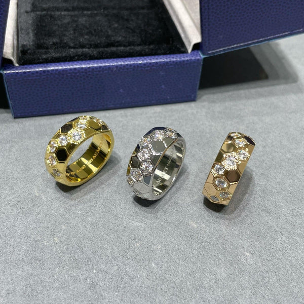 ˇStreet JewelryˇBEE LOVE DIAMOND LARGE RING