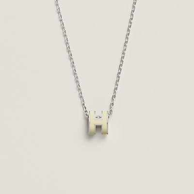 ˇStreet JewelryˇHM CLIC YELLOW ENAMEL GOLD NECKLACE