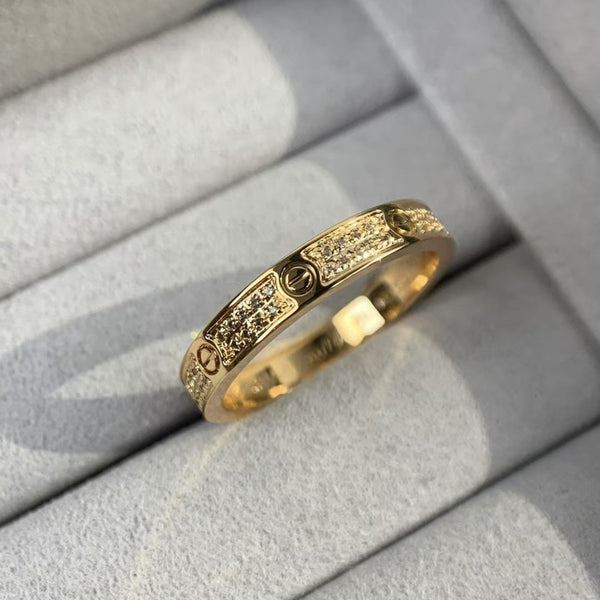ˇStreet JewelryˇLOVE RING 2.65MM DIAMOND