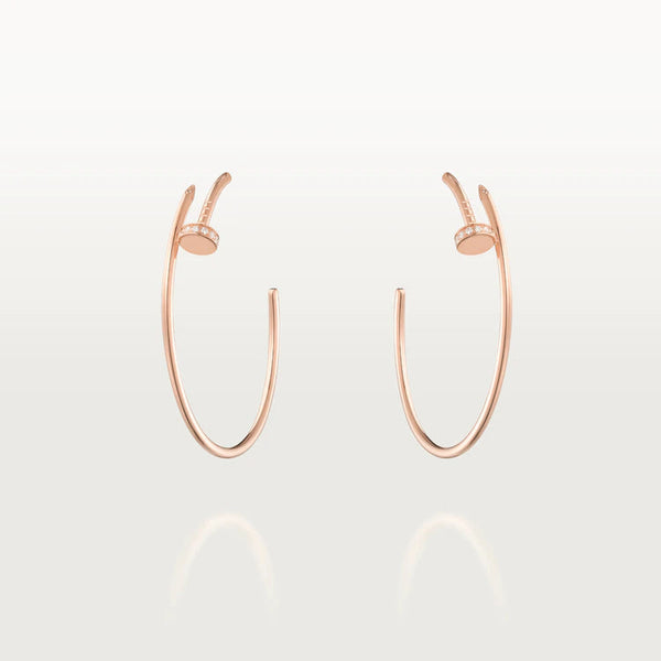 ˇStreet JewelryˇJUSTE EARRINGS DIAMONDS 1.8MM