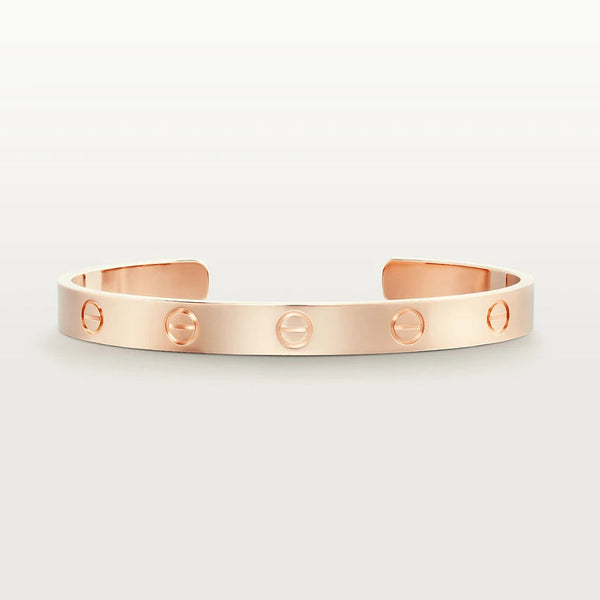ˇStreet JewelryˇLOVE BRACELET 6.1MM OPEN CUFF