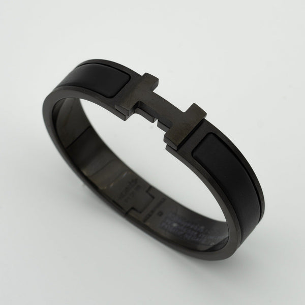 ˇStreet JewelryˇH SO BLACK 12MM
