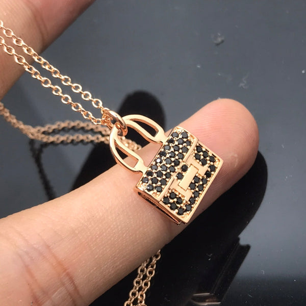 ˇStreet JewelryˇHM NECKLACE ARRIVAL BLACK DIAMOND