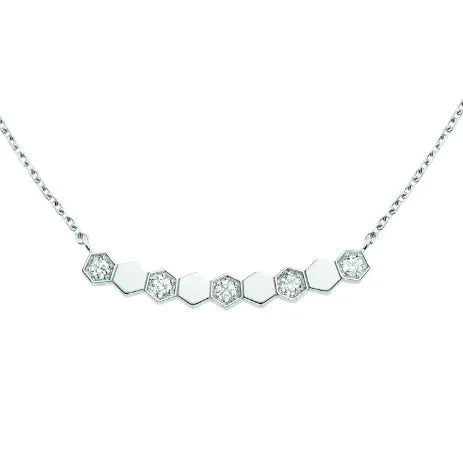 ˇStreet JewelryˇBEE LOVE NECKLACE DIAMOND