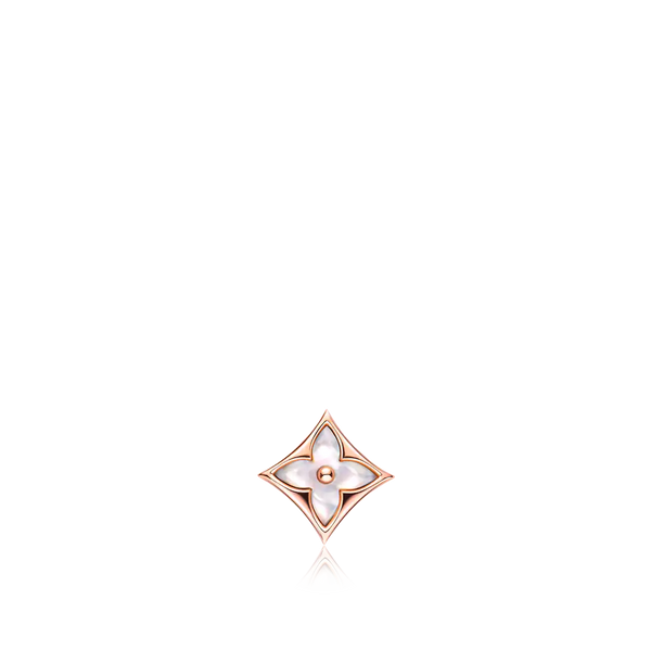 ˇStreet JewelryˇSTAR MOP PINK GOLD EARRINGS