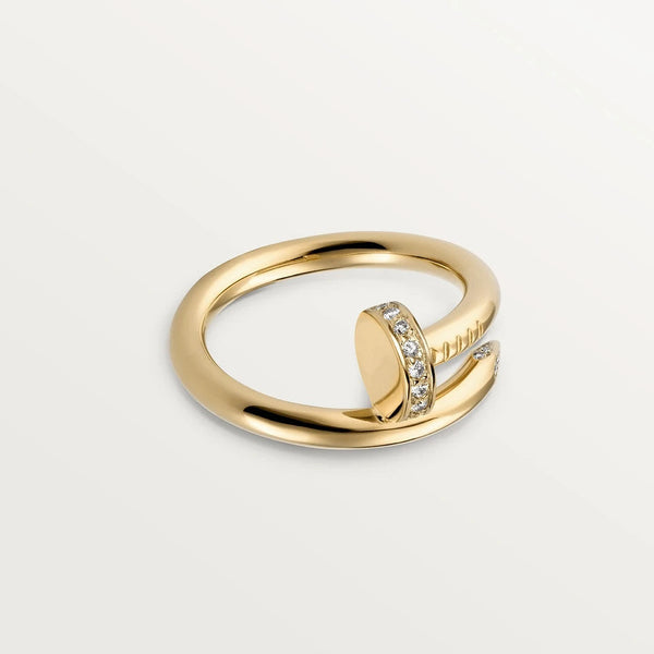 ˇStreet JewelryˇJUSTE RING 2.65MM GOLD DIAMOND